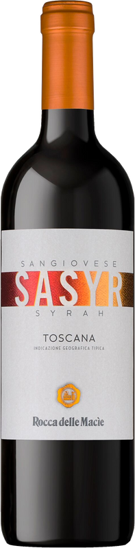 Flasche Sasyr Rosso Toscano IGT von Rocca delle Macìe