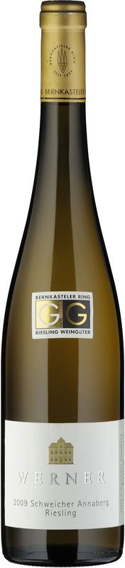 Bottiglia di Riesling Schweicher Annaberg GG QbA di Weingut Werner
