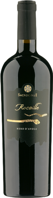 Bottiglia di Sacrocolle Rocaille Nero d’Avola Sicilia DOC di Montedidio