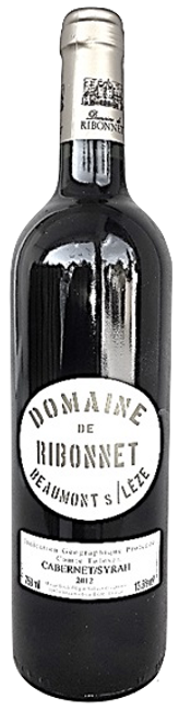 Image of Domaine de Ribonnet Cabernet Sauvingon / Syrah VDP Haute Garonne - 75cl - Südwesten, Frankreich bei Flaschenpost.ch