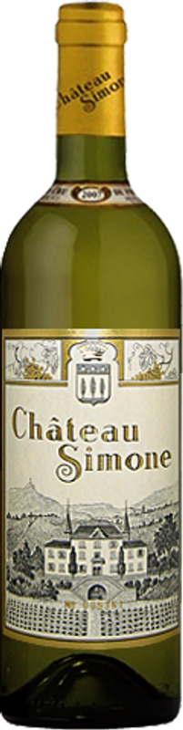 Bottiglia di Château Simone Blanc Palette AOC di René Rougier