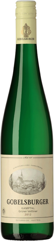 Bottle of Grüner Veltliner Kamptal from Weingut Schloss Gobelsburg