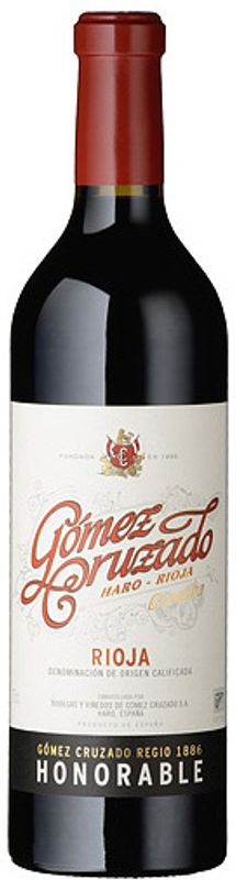 Bottiglia di Honorable Rioja di Gómez Cruzado
