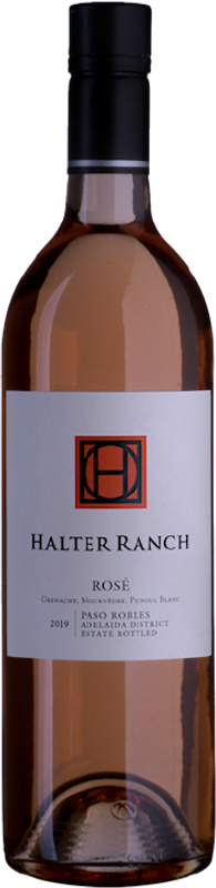 Bottle of Rosé from Halter Ranch Vineyard