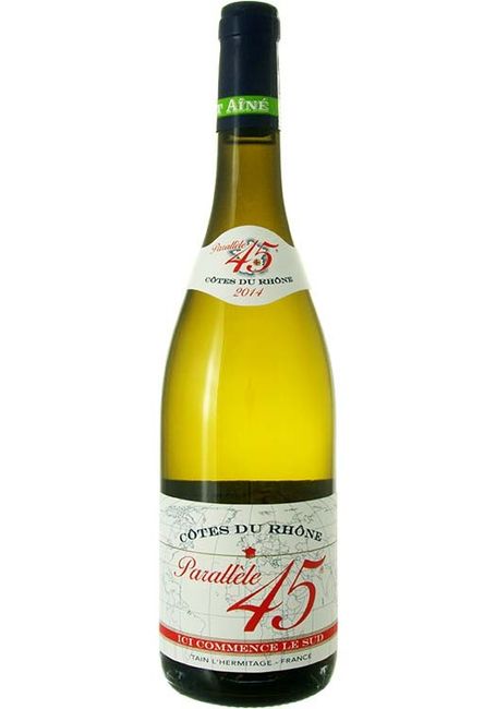 Image of Paul Jaboulet Aîné Parallele 45 AC Blanc - 75cl - Côtes du Rhône, Frankreich bei Flaschenpost.ch