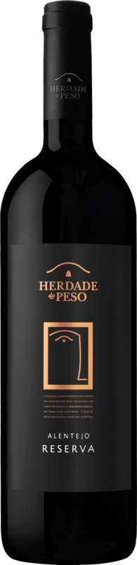 Bottle of Reserva D.O.C. from Herdade do Peso