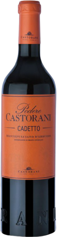 Bottle of Montepulciano d'Abruzzo DOC from Podere Castorani