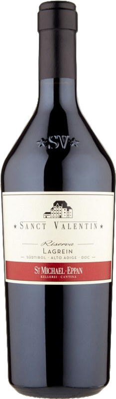 Bottiglia di Alto Adige St. Valentin Lagrein DOC di Kellerei St-Michael