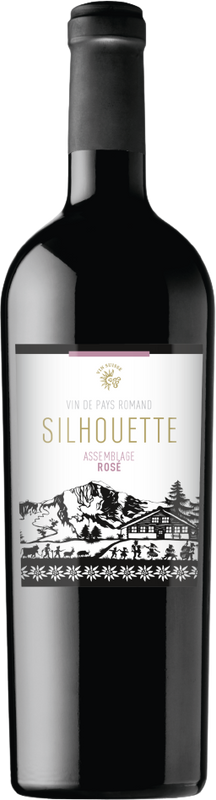 Flasche Assemblage Rosé Vin de Pays Romand von Silhouette