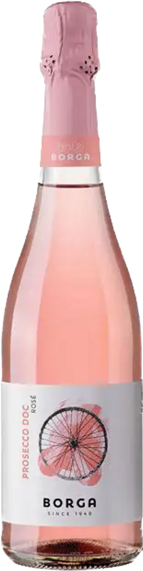 Bottle of Prosecco DOC Rosé Brut Millesimato from Cantine Borga