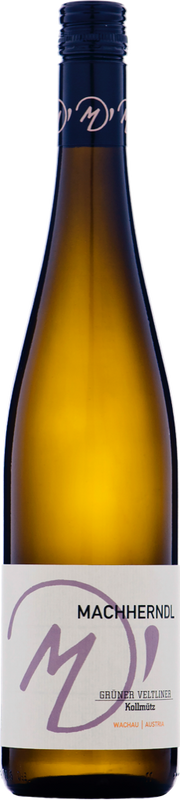 Bouteille de Gruner Veltliner Federspiel Kollmutz de Weingut Machherndl