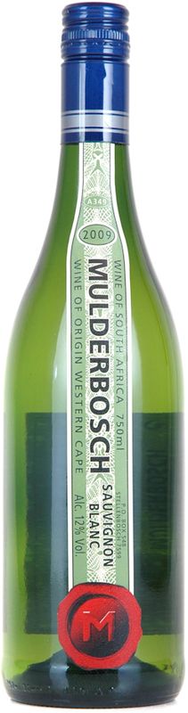 Bouteille de Sauvignon Blanc Western Cape de Mulderbosch