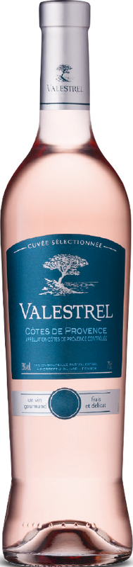 Bottle of Valestrel Côtes de Provence AOP from Castel Frères