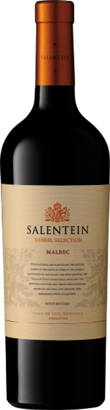 Flasche Malbec Barrel Selection von Salentein