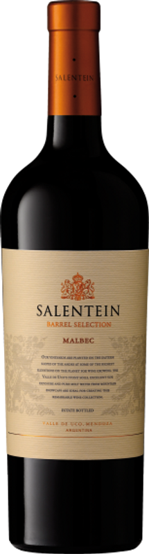 Bottiglia di Malbec Barrel Selection di Salentein