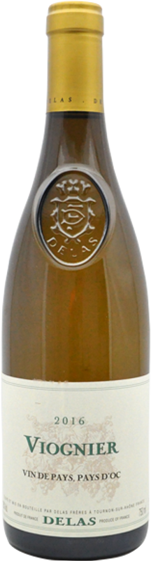 Bouteille de Viognier blanc de Delas Frères