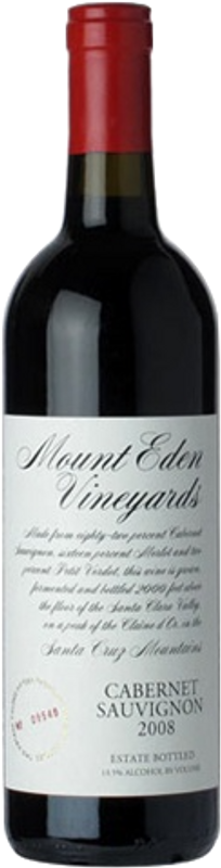 Flasche Cabernet Sauvignon Estate Santa Cruz Mountains von Mount Eden Vineyards