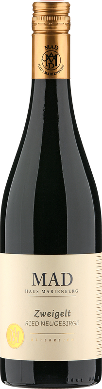Bottle of Zweigelt Ried Neugebirge Burgenland from Weingut MAD