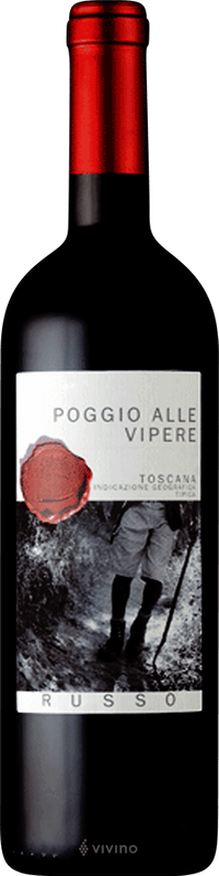 Flasche Russo Poggio alle Vipere Toscana IGT von Russo