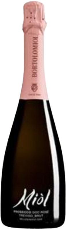 Bottle of Miol Rosé Prosecco brut Treviso DOC from Bortolomiol