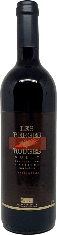 Bottiglia di Vully les Berges Rouges assemblage de Nobles Cépages AOC di Morand Frères