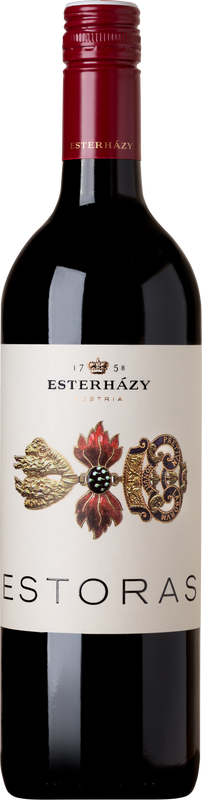 Bottiglia di Estoras Cuvée Rot Burgenland Qualitätswein di Esterhazy