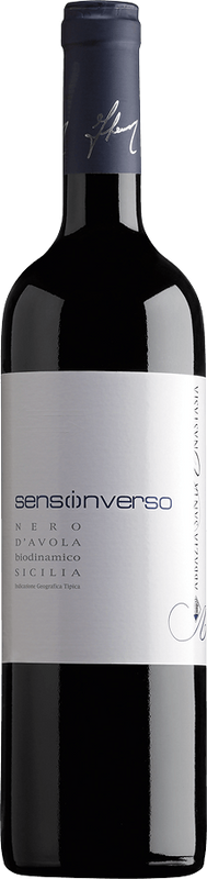 Bottle of Sensoinverso Nero d'Avola IGP from Abbazia Santa Anastasia