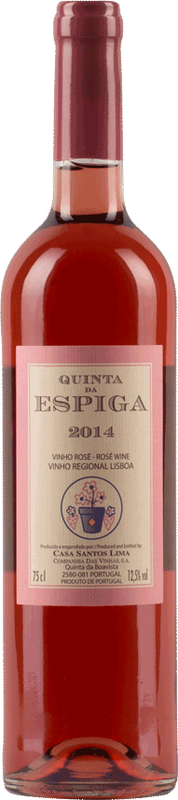 Bottle of Quinta da Espiga Rosé from Casa Santos