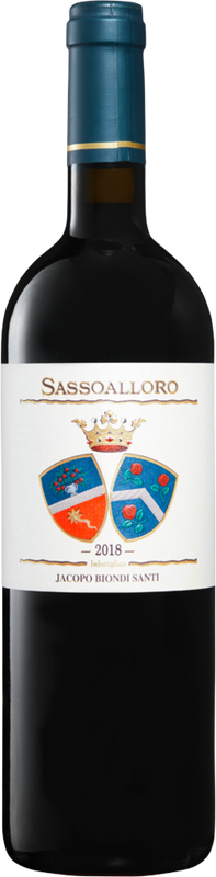 Bottle of Sassoalloro IGT from Biondi Santi