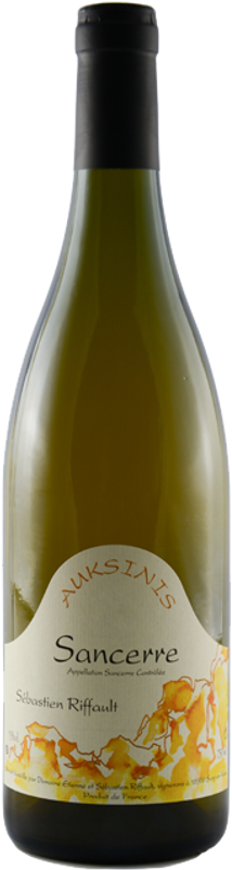 Bouteille de Sancerre Blanc AOC Aukskinis de Domaine Sébastien Riffault