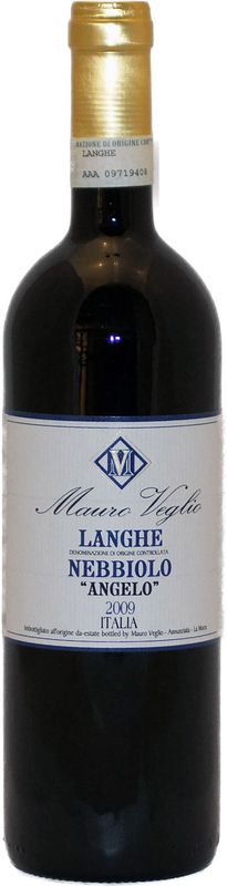 Bouteille de Nebbiolo Delle Langhe DOC de Mauro Veglio