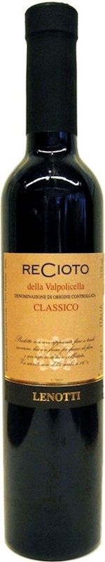 Bottiglia di Recioto della Valpolicella DOC di Cantine Lenotti