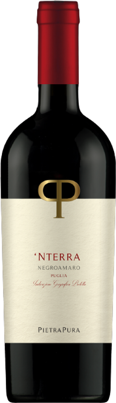 Bottle of Negroamaro Puglia IGP from Pietrapura