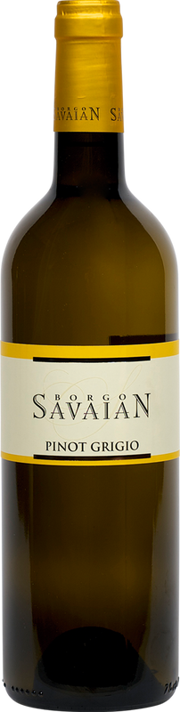 Bouteille de Pinot Grigio Collio DOC de Borgo Savaian