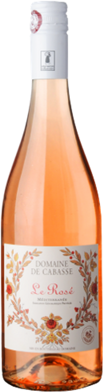Bottiglia di Seguret rose di Domaine de Cabasse