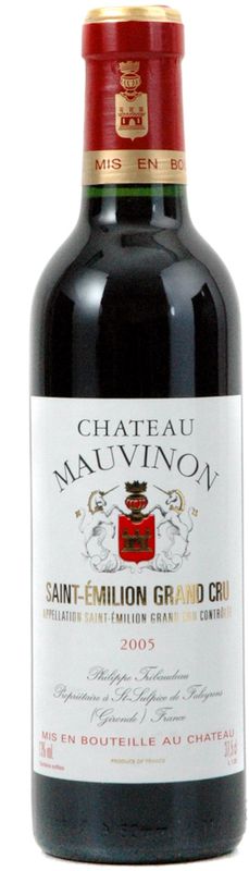 Bottle of Chateau Mauvinon AOC Grand Cru Classe Saint-Emilion from Château Mauvinon