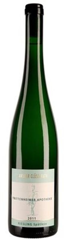 Bottle of Trittenheimer Apotheke Riesling Spatlese from Weingut Ansgar Clüsserath
