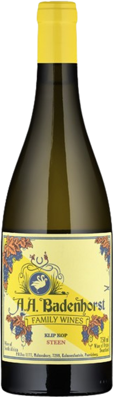 Bottiglia di Klip Kop Chenin Blanc di A.A. Badenhorst Wines