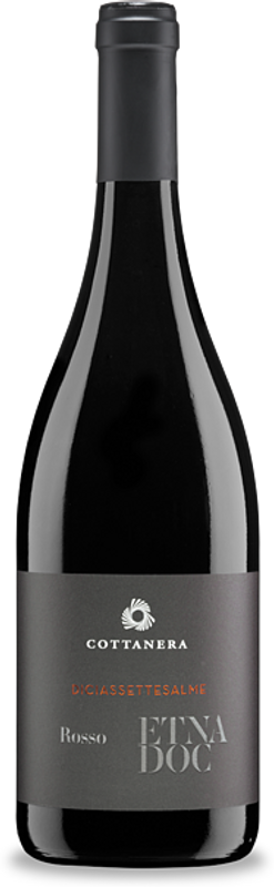 Bottle of Contrada Diciassettesalme Etna rosso DOC from Cottanera