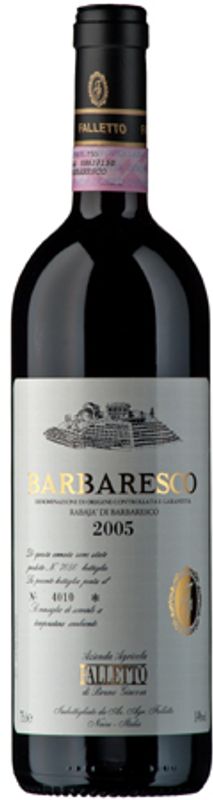 Bottle of Barbaresco DOCG Rabaja from Bruno Giacosa