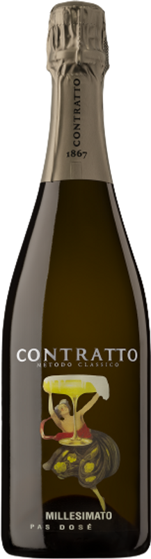 Bottle of Pas Dose Millesimato Metodo Classico VSQ from Contratto