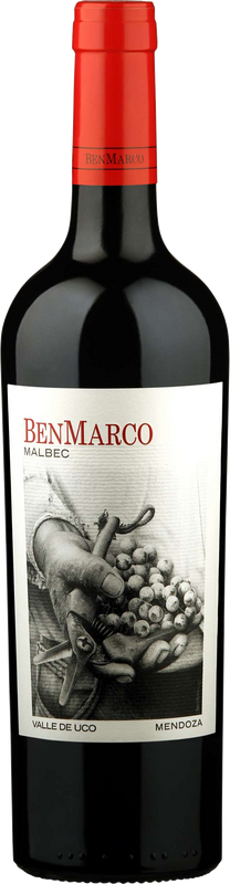 Bottiglia di Benmarco Malbec di Susana Balbo Wines
