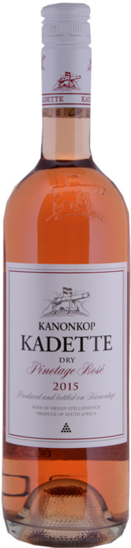 Bottiglia di Pinotage Rose di Kanonkop