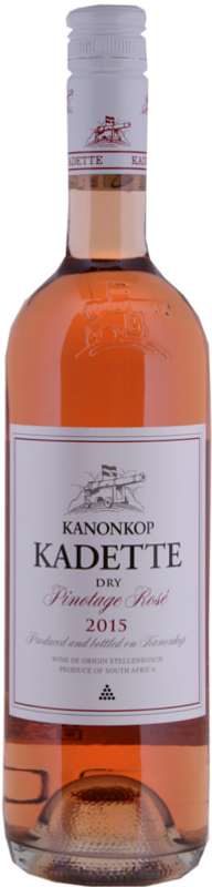 Bouteille de Pinotage Rose de Kanonkop