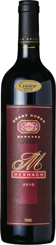 Bottle of Meshach Shiraz Icon Wine from Grant Burge Wines