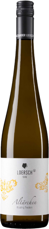 Bottle of Riesling Trittenheimer Altärchen Kabinett trocken from Weingut Alexander Loersch
