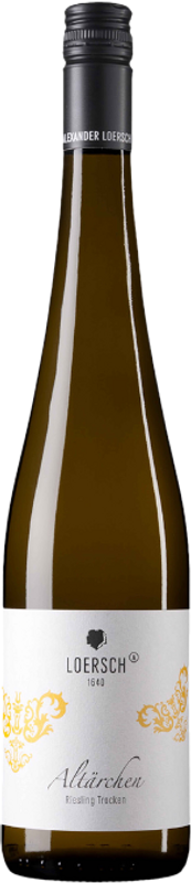 Flasche Riesling Trittenheimer Altärchen Kabinett trocken von Weingut Alexander Loersch