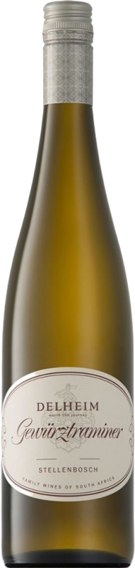 Bottiglia di Gewürztraminer di Delheim