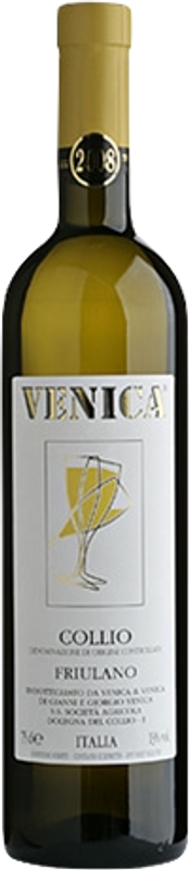 Bottiglia di Friulano Collio DOC di Venica & Venica