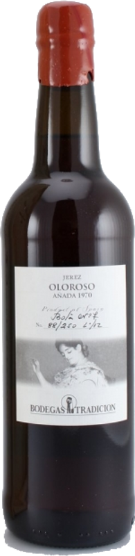 Bottle of Sherry Anada Oloroso Muy Viejo from Bodegas Tradición